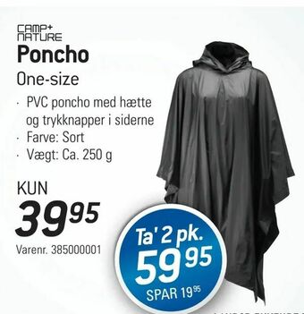 Thansen Poncho tilbud