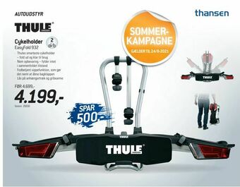 Thansen Cykelholder tilbud