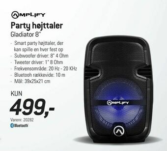 Thansen Party højttaler tilbud