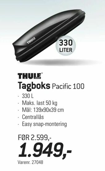 Thansen Tagboks tilbud