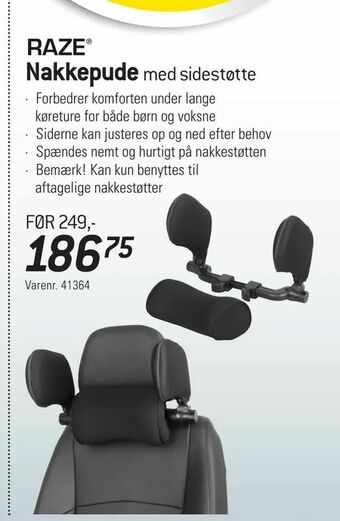 Thansen Nakkepude med sidestøtte tilbud