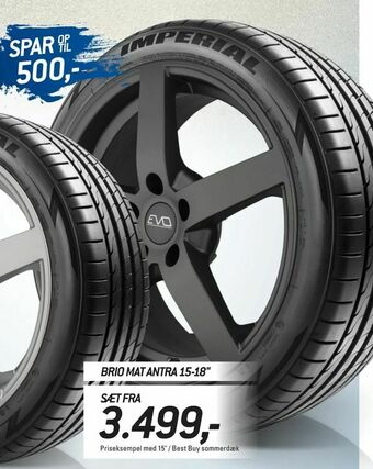 Thansen Brio mat antra 15-18" tilbud