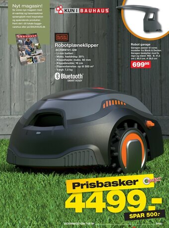 Bauhaus Robotplæneklipper tilbud