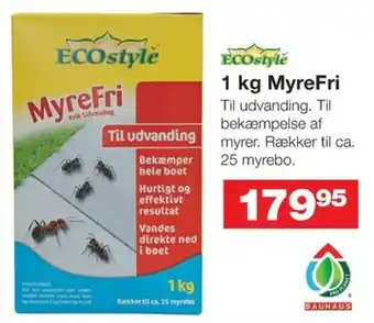 Bauhaus MyreFri 1kg tilbud