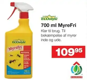 Bauhaus MyreFri 700ml tilbud