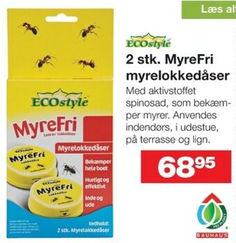 Bauhaus MyreFri Myrelokkedåser tilbud