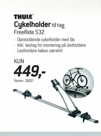 Thansen Cykelholder tilbud