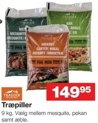 Bauhaus Træpiller 9kg tilbud