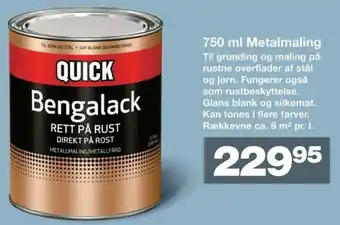 Metalmaling 750ml