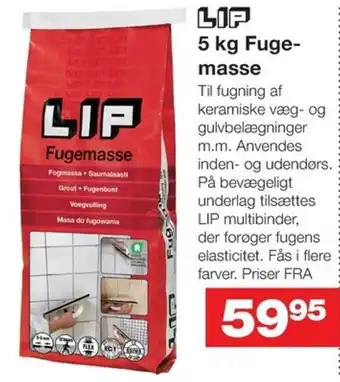 Bauhaus Fugemasse 5kg tilbud
