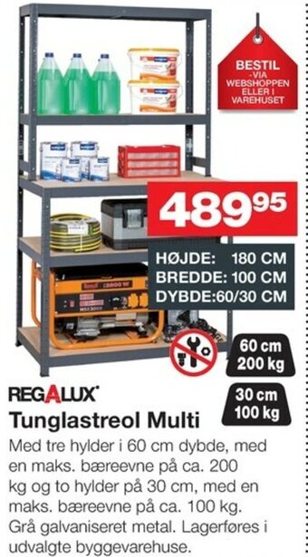 Bauhaus Tunglastreol Multi tilbud