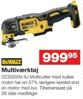 Bauhaus Multiværktøj DCS355N-XJ tilbud