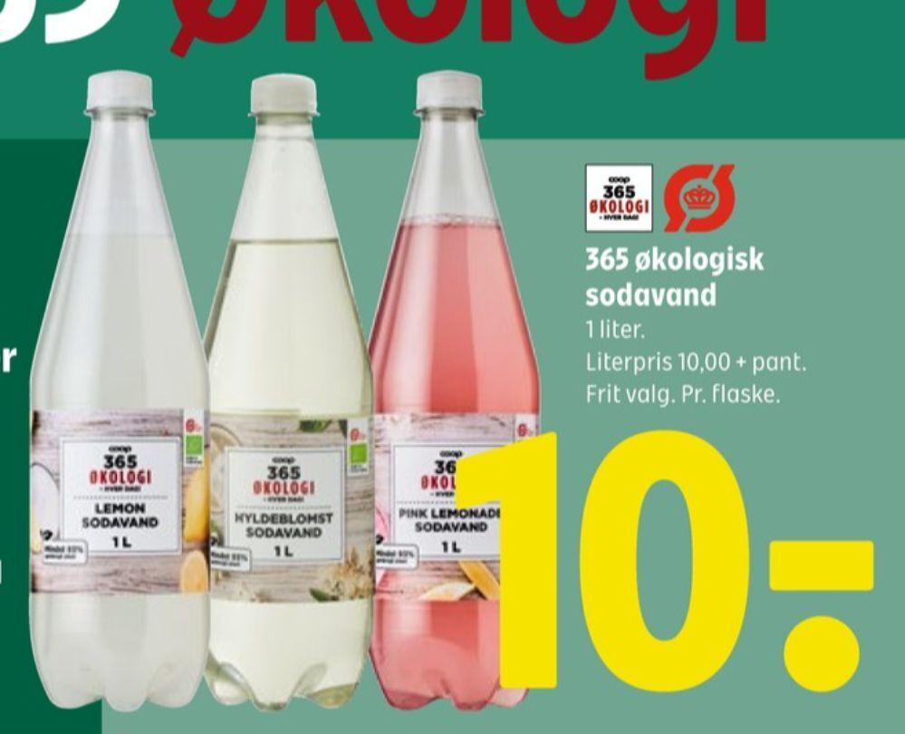 Pink lemonade sodavand tilbud hos Coop 365