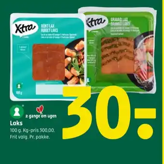 Coop 365 Xtra laks i skiver tilbud