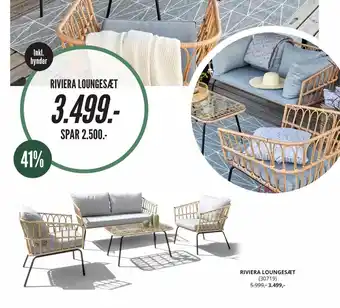 Riviera Loungesæt