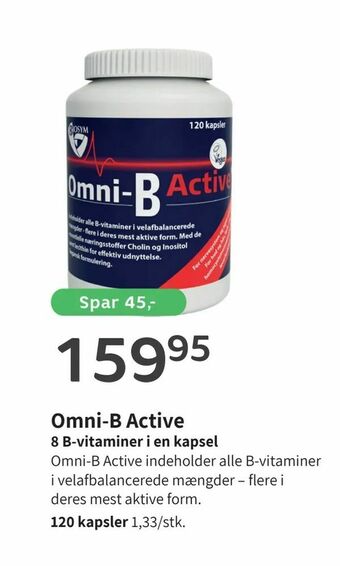 Helsam Omni-B Active tilbud