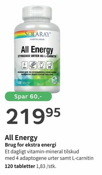 Helsam All Energy tilbud