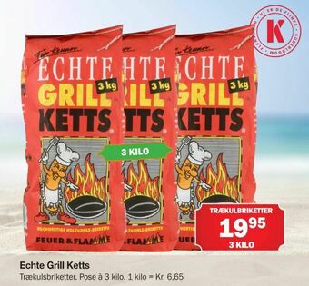Købmandsgården Echte Grill Ketts tilbud