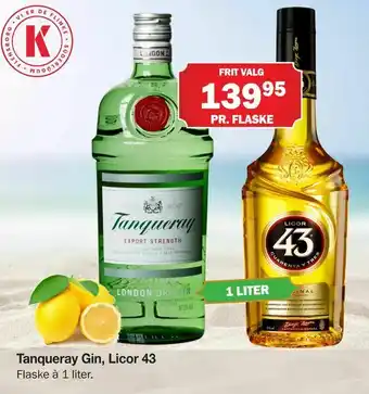 Tanqueray Gin, Licor 43