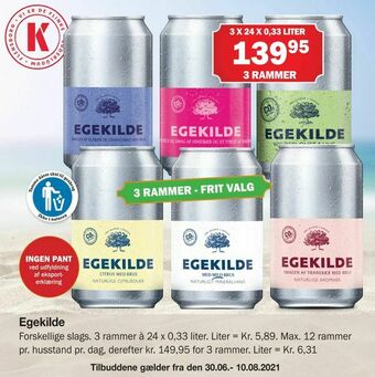 Købmandsgården Egekilde tilbud