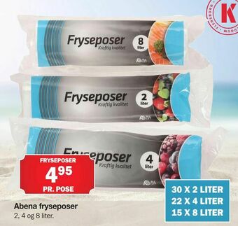 Købmandsgården Abena fryseposer tilbud