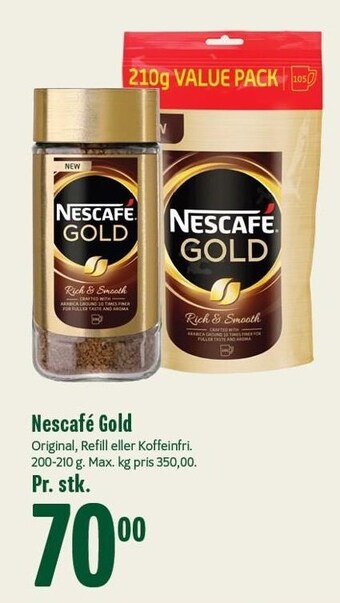 Min Købmand Nescafé gold tilbud