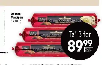 Citti Odense marcipan 3 stk. tilbud