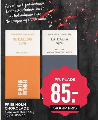 Friis holm chokolade
