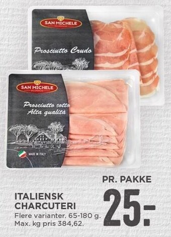 MENY Italiensk charcuteri tilbud