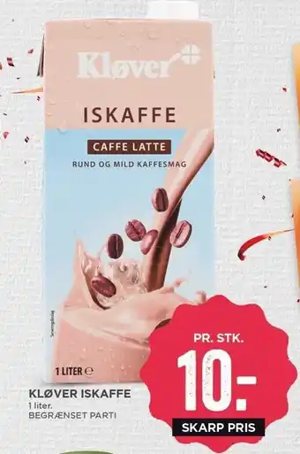 Kløver iskaffe