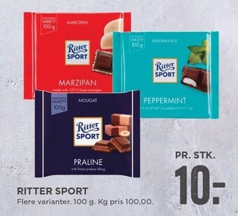 MENY Ritter sport tilbud