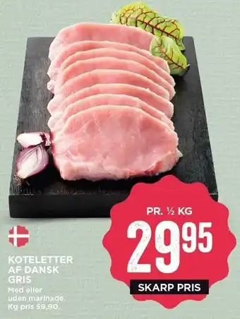 MENY Koteletter tilbud