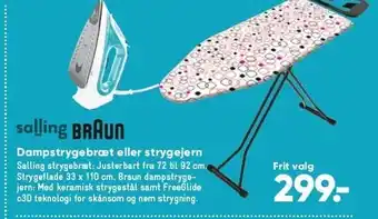 Dampstrygebræt el. strygejern