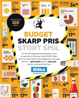 Bilka Budget skarp pris tilbud