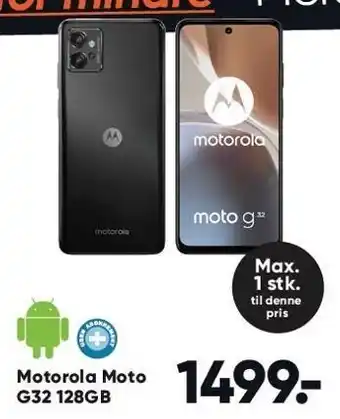 Bilka Motorola moto tilbud