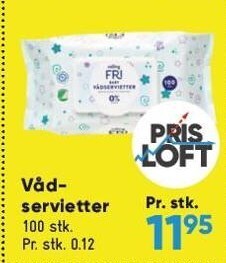 Bilka Vådservietter tilbud