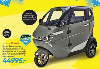 Bilka Dream kabinescooter tilbud