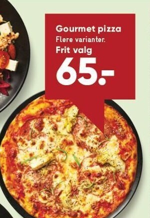 Bilka Gourmet pizza tilbud
