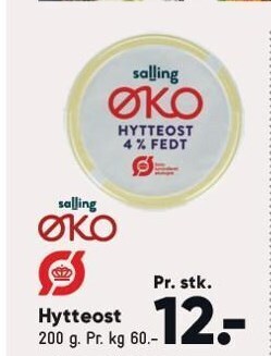 Bilka Salling øko hytteost tilbud