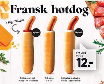 Bilka Fransk hotdog tilbud