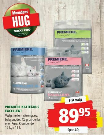 Premiere kattegrus excellent