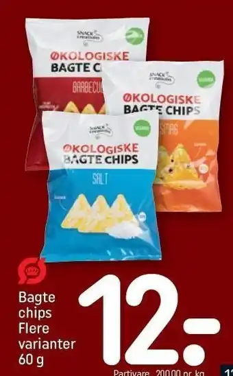 REMA 1000 Bagte chips tilbud