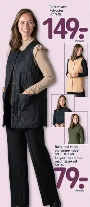 REMA 1000 Vest eller bukser tilbud