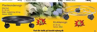 Harald Nyborg Planteundervogn el. krukkevogn tilbud