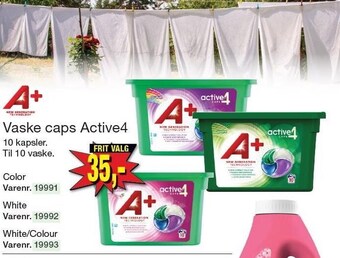 Harald Nyborg Vaske caps active4 tilbud