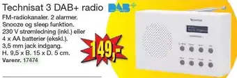 Technisat 3 dab+ radio