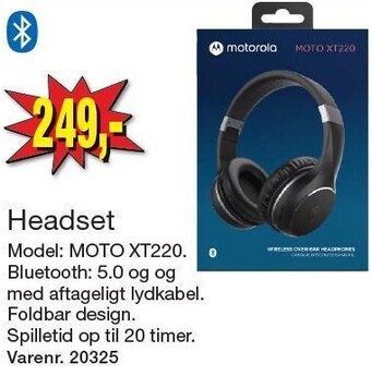 Harald Nyborg Headset tilbud