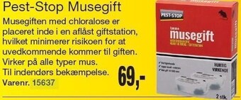 Harald Nyborg Pest-stop musegift tilbud