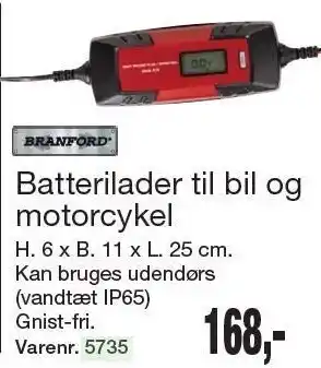Harald Nyborg Batterilade til bil og motorcykel tilbud