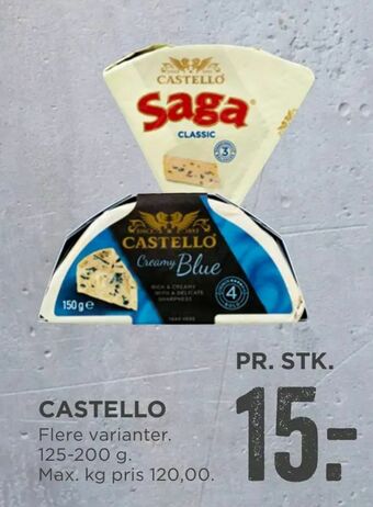MENY Castello tilbud